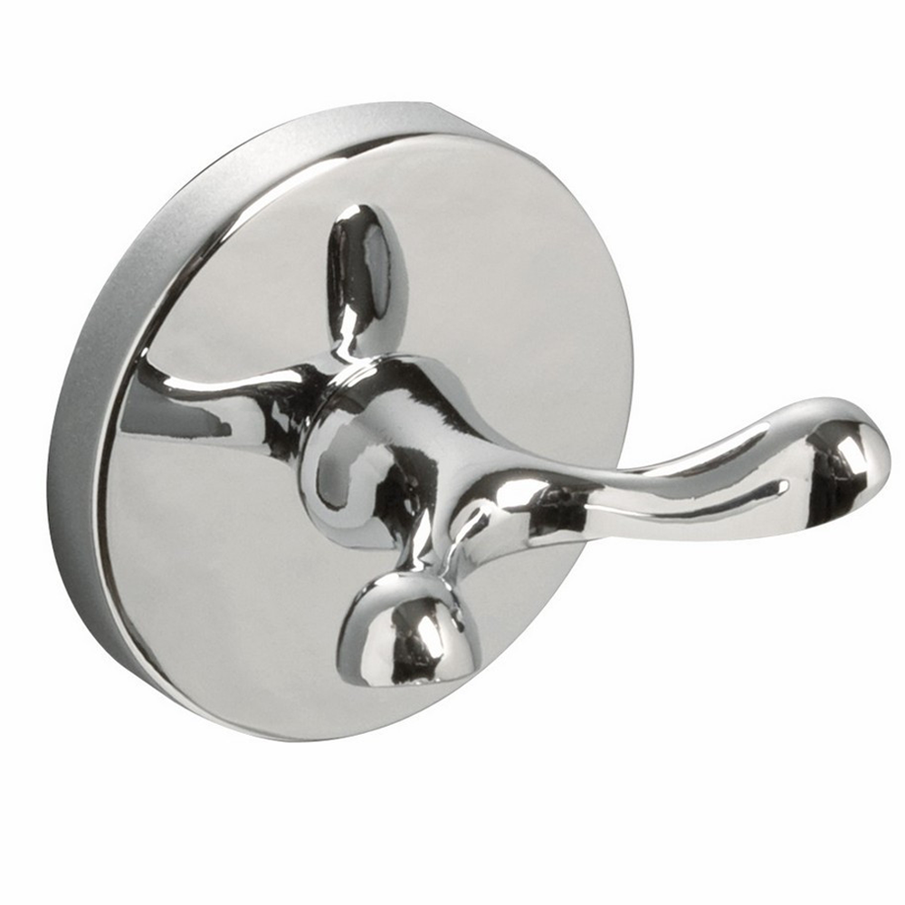 Miller Lily Chrome Double Robe Hook - Chrome