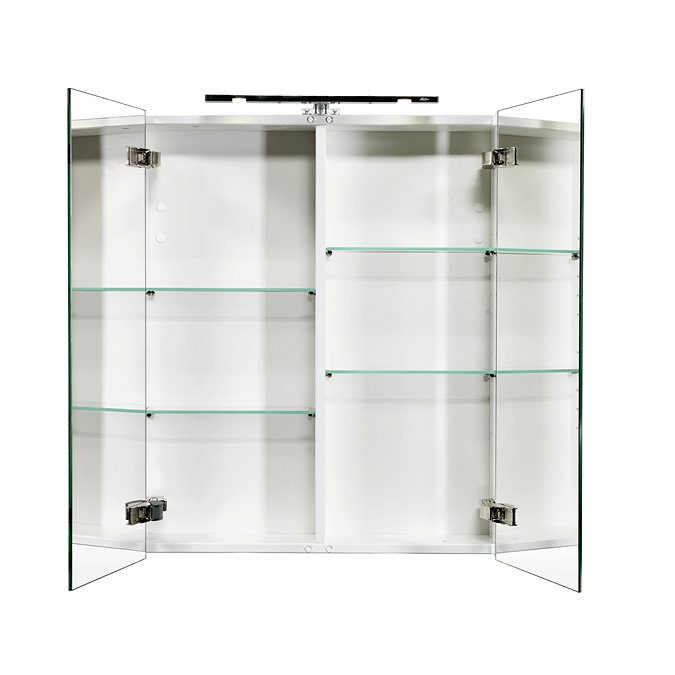 Miller - London 40 Mirror Cabinet - White Standard Large Image