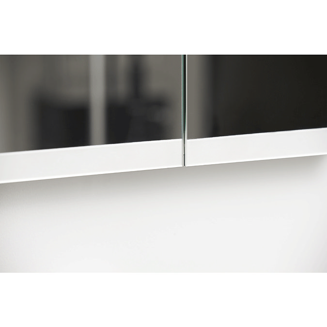 Miller - London 60 Mirror Cabinet - White - 53-2 Profile Large Image