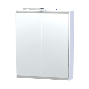 Miller - London 60 Mirror Cabinet - White - 53-2 Profile Large Image