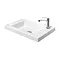 Miller - London 60 Wall Hung Two Door Vanity Unit with Ceramic Basin - White Feature Large Image