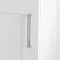 Miller - London 60 Wall Hung Two Door Vanity Unit with Ceramic Basin - White Standard Large Image