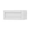 Miller - London Horizontal Storage Cabinet - White Large Image