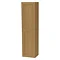 Miller - London Tall Cabinet with Door Storage - Oak Large Image
