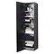 Miller - London Tall Cabinet with Door Storage - White Standard Large Image
