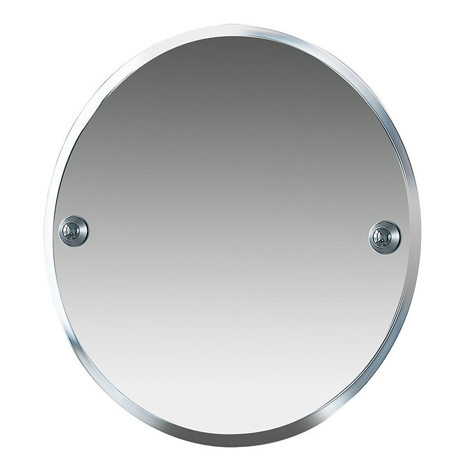 Miller - Metro 450mm Round Bevelled Wall Mirror - 6300C-S Large Image