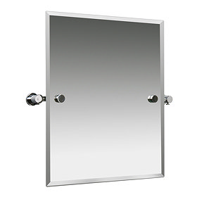 Miller - Montana 420 x 500mm Bevelled Swivel Mirror - 6741C Large Image