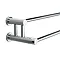 Miller - Montana Double Towel Rail - 6727C Large Image