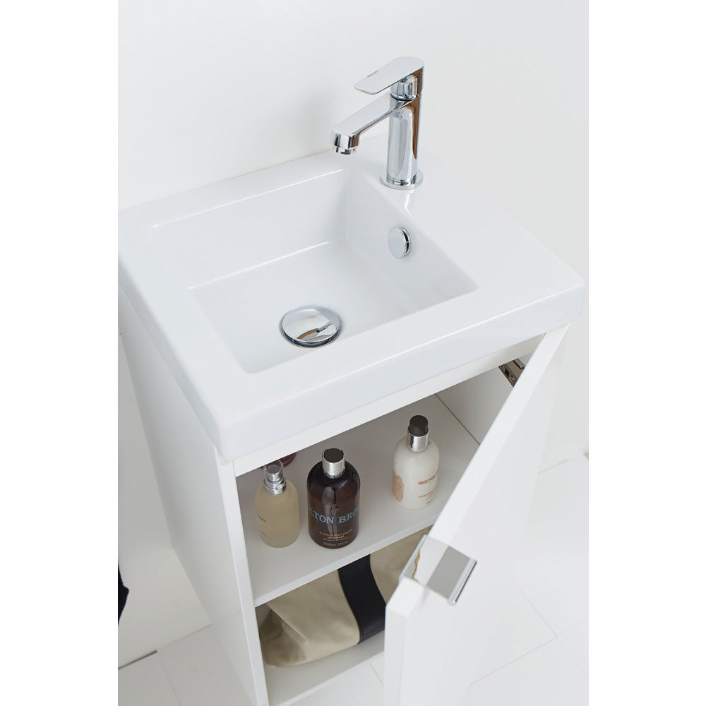 40 inch white on sale bathroom vanity