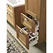 Miller - New York Tall Cabinet with Door Storage & Drawers - Oak Standard Large Image