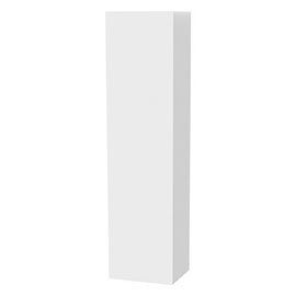 Miller - New York Tall Cabinet with Door Storage - White Medium Image
