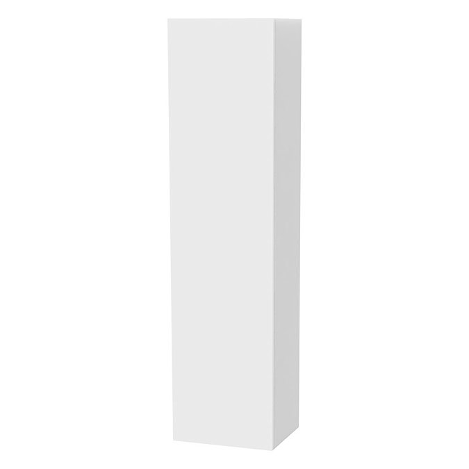 Miller - New York Tall Cabinet with Door Storage - White Large Image