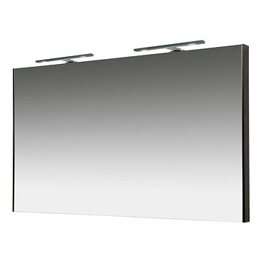 Miller - Nova 120 Illuminated Mirror - Black Profile Large Image