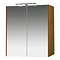 Miller - Nova 60 Illuminated Mirror Cabinet - Oak Large Image