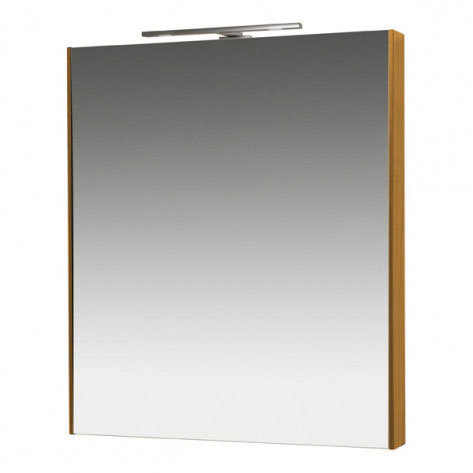 Miller - Nova 60 Illuminated Mirror - Oak Large Image