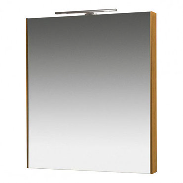 Miller - Nova 60 Illuminated Mirror - Oak Profile Large Image