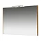 Miller - Nova 80 Illuminated Mirror - Oak Large Image