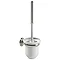 Miller Oslo Polished Nickel Toilet Brush Set - 8021MN Large Image