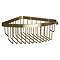 Miller Signature Corner Shower Basket - Brushed Brass