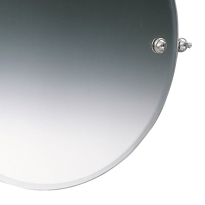 Miller - Stockholm 450mm Round Bevelled Swivel Mirror - 641C Feature Large Image
