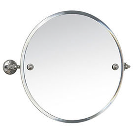 Miller - Stockholm 450mm Round Bevelled Swivel Mirror - 641C Medium Image