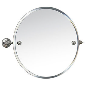 Miller - Stockholm 450mm Round Bevelled Swivel Mirror - 641C Large Image