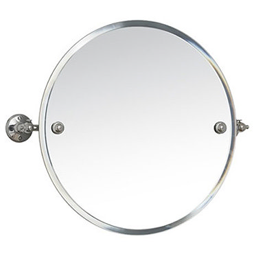 Miller - Stockholm 450mm Round Bevelled Swivel Mirror - 641C Profile Large Image