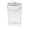 Miller - Traditional 1903 50 Single Door Vanity Unit with Ceramic Basin Large Image