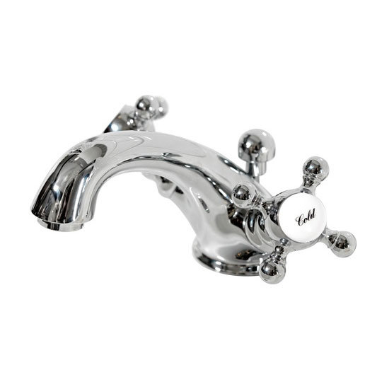 Miller - Vivaldi Monobloc Basin Mixer with Pop-up Waste - 19370C Large Image