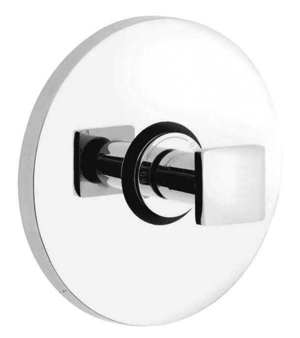 Milo Concealed Thermostatic Sequential Shower Valve with Round Plate Large Image