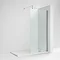 Milton 1600 x 800 Wet Room (1000mm Screen, Support Bar + Tray) Large Image