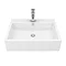 Milton 600 x 460 Wall Hung Rectangular Basin (1 Tap Hole) Large Image