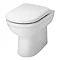 Milton Classic Comfort Height BTW Toilet Pan + Soft Close Seat  Profile Large Image