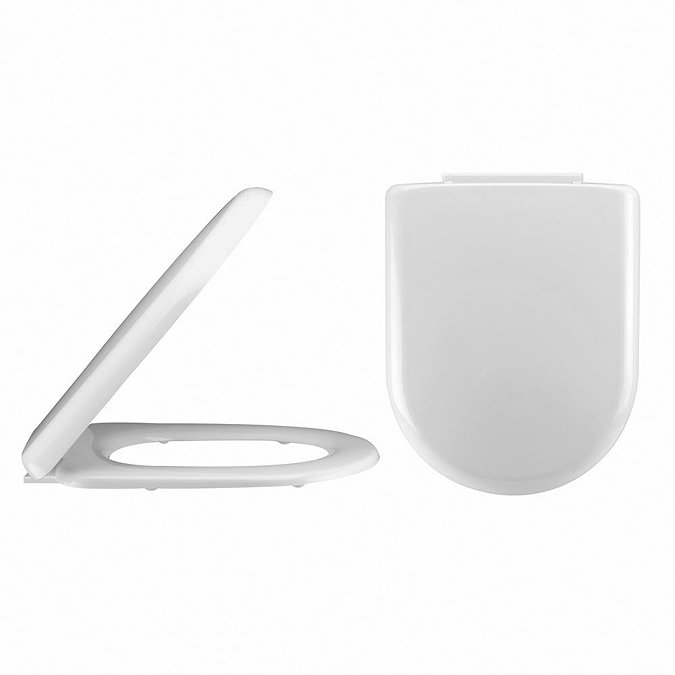 Milton Comfort Height BTW Toilet Pan + Soft Close Seat Profile Large Image