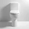Milton Comfort Height Close Coupled Toilet + Soft Close Seat Large Image