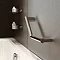 Milton Luxury Chrome Angled Grab Bar  Profile Large Image