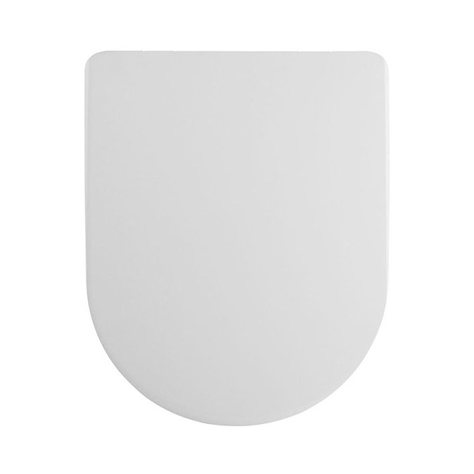 Milton Modern Round Comfort Height BTW Pan + Soft Close Seat Feature Large Image