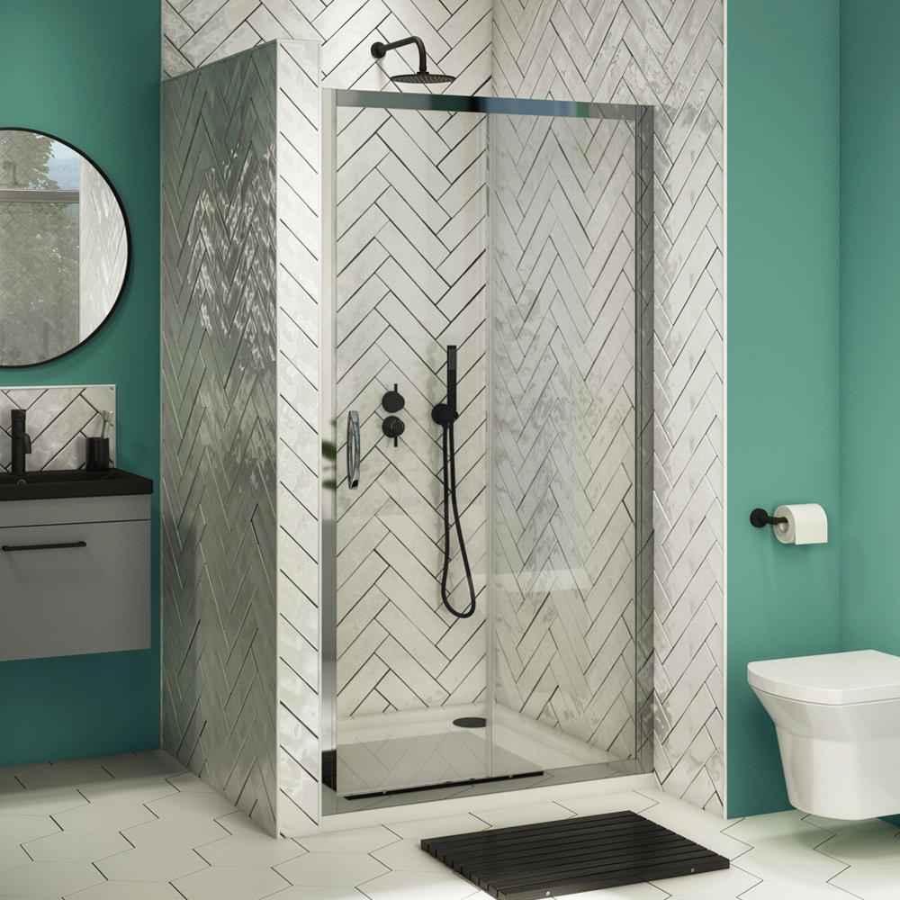 Milton Sliding Shower Door | Victorian Plumbing UK