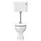 Milton Traditional Comfort Height Mid-Level Toilet + White Soft Close Seat  Feature Large Image