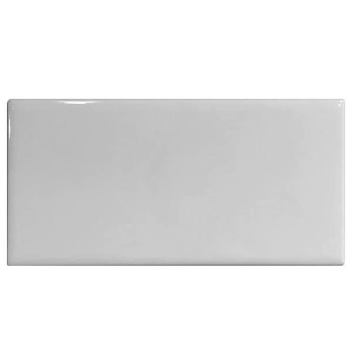 Mini Metro Flat White Gloss Wall Tiles 75 x 150mm Large Image