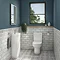 Milan Minimalist Compact Complete Bathroom Package  additional Large Image