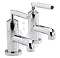 Minimalist Helix lever Bath taps Large Image