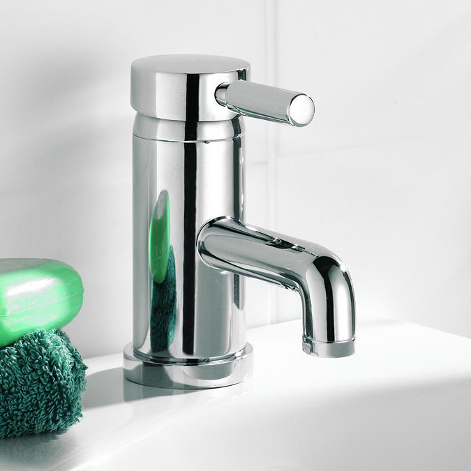 Ultra Helix Eco-click Single Lever Mono Basin Mixer + Waste PK365 Profile Large Image