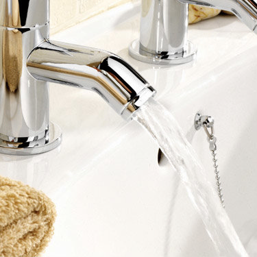 Ultra Minimalist Laser Basin Taps - Chrome - PM361PM390 Profile Large Image