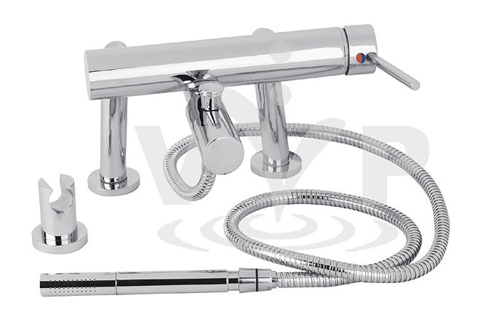 Minimalist Minima Single lever bath shower mixer Large Image