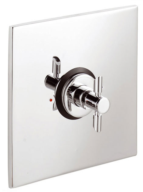 Minimalist Mitre Concealed Thermosatatic Sequential Valve with Square ...