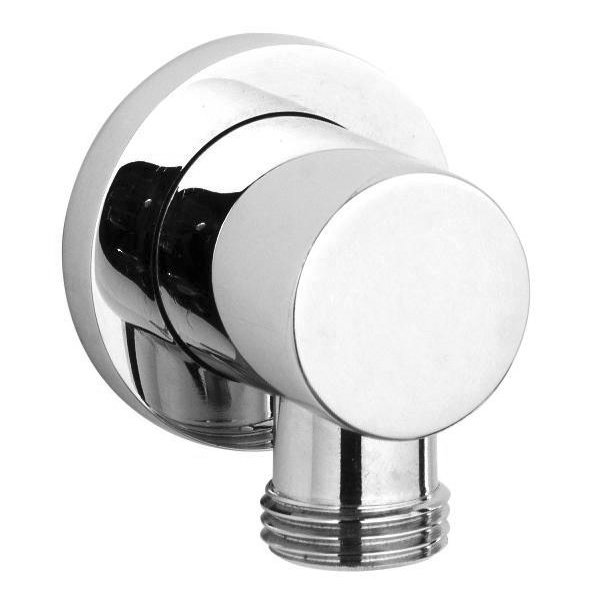 Ultra Minimalist Chrome Plated Brass Outlet Elbow - A3275 Large Image