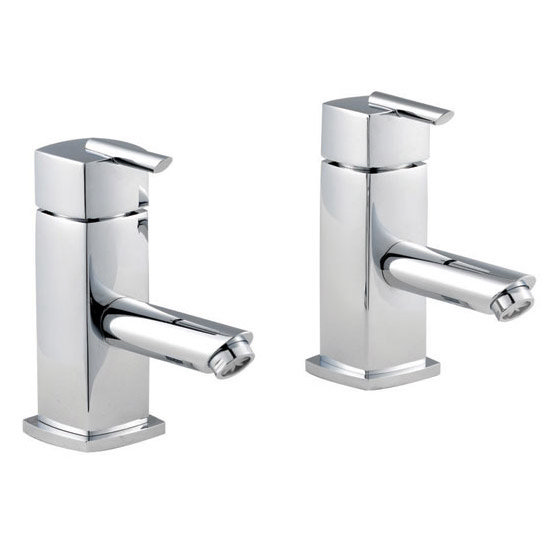 Ultra Minimalist Rialto Basin Taps - Chrome - PT341 Large Image