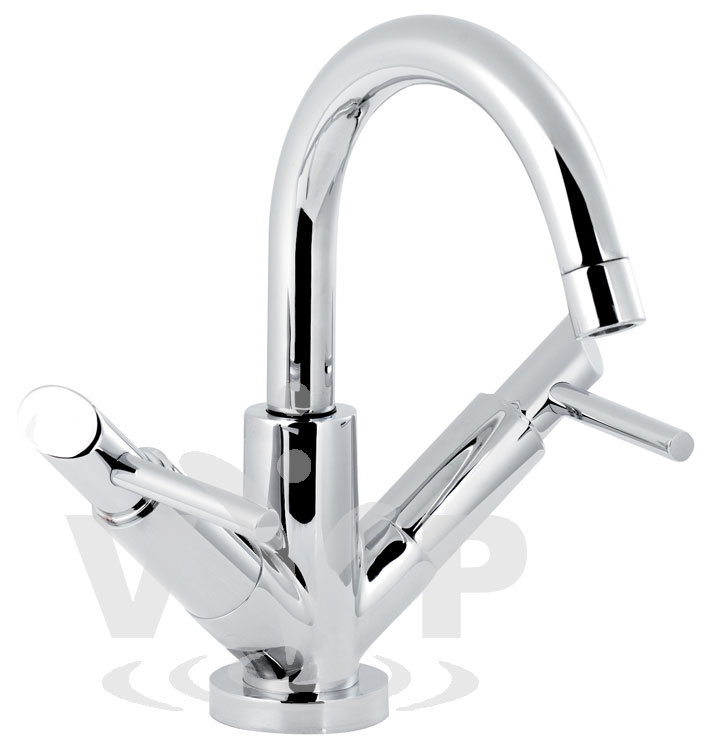 Minimalist Scene Mono basin mixer small spout Large Image