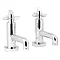 Ultra Minimalist Scope Basin Taps - Chrome - PK301PK356 Large Image